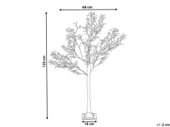 Sztuczna choinka zielona 120 cm z podstawką