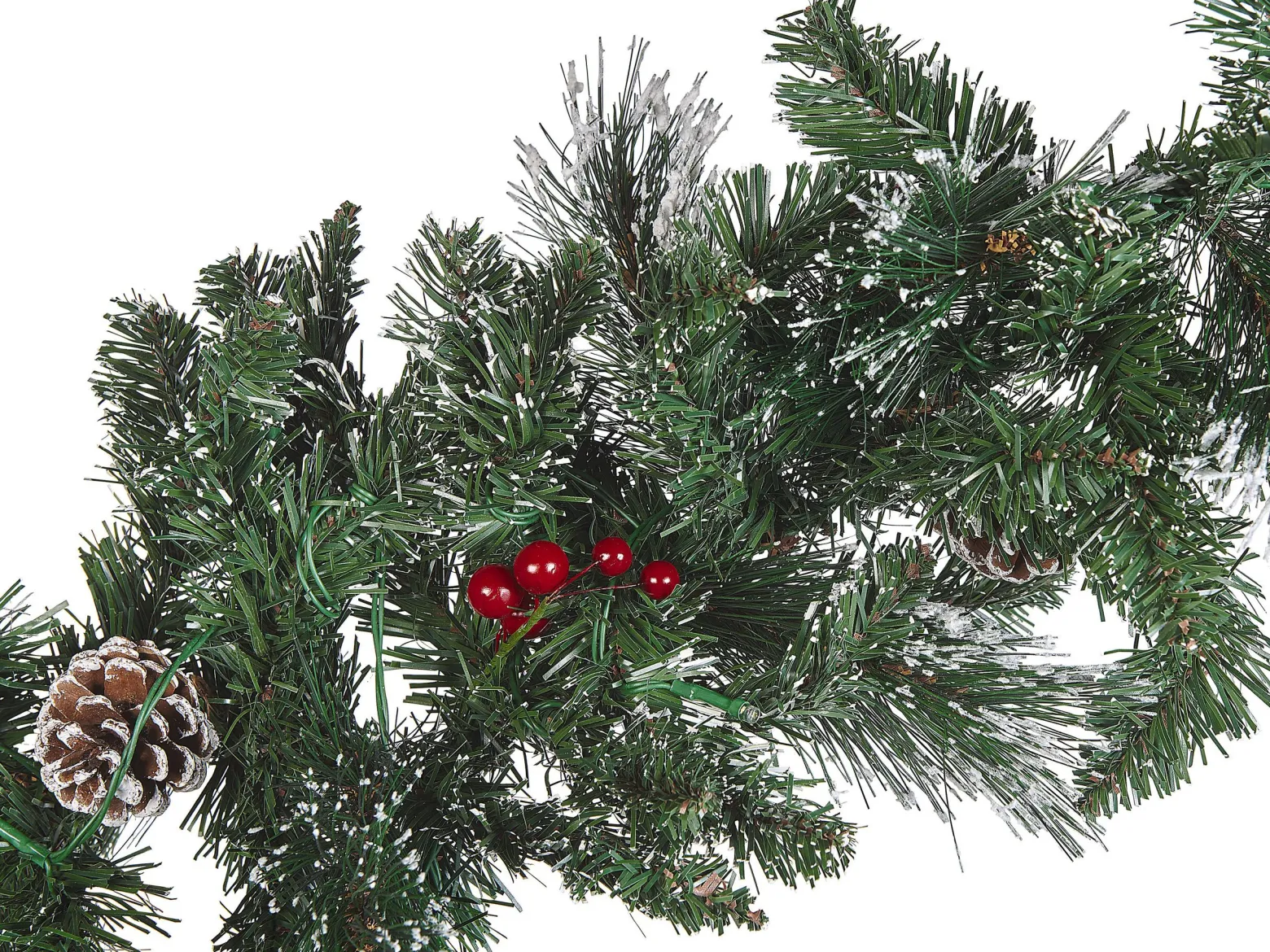 Sztuczna girlanda świąteczna LED 180 cm