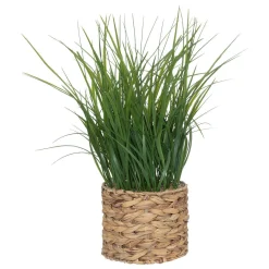 Sztuczna trawa w doniczce z hiacyntu wodnego, wys. 70 cm
