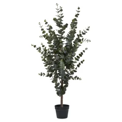 Sztuczne DRZEWKO EUKALIPTUS 120 cm w donicy z cementu