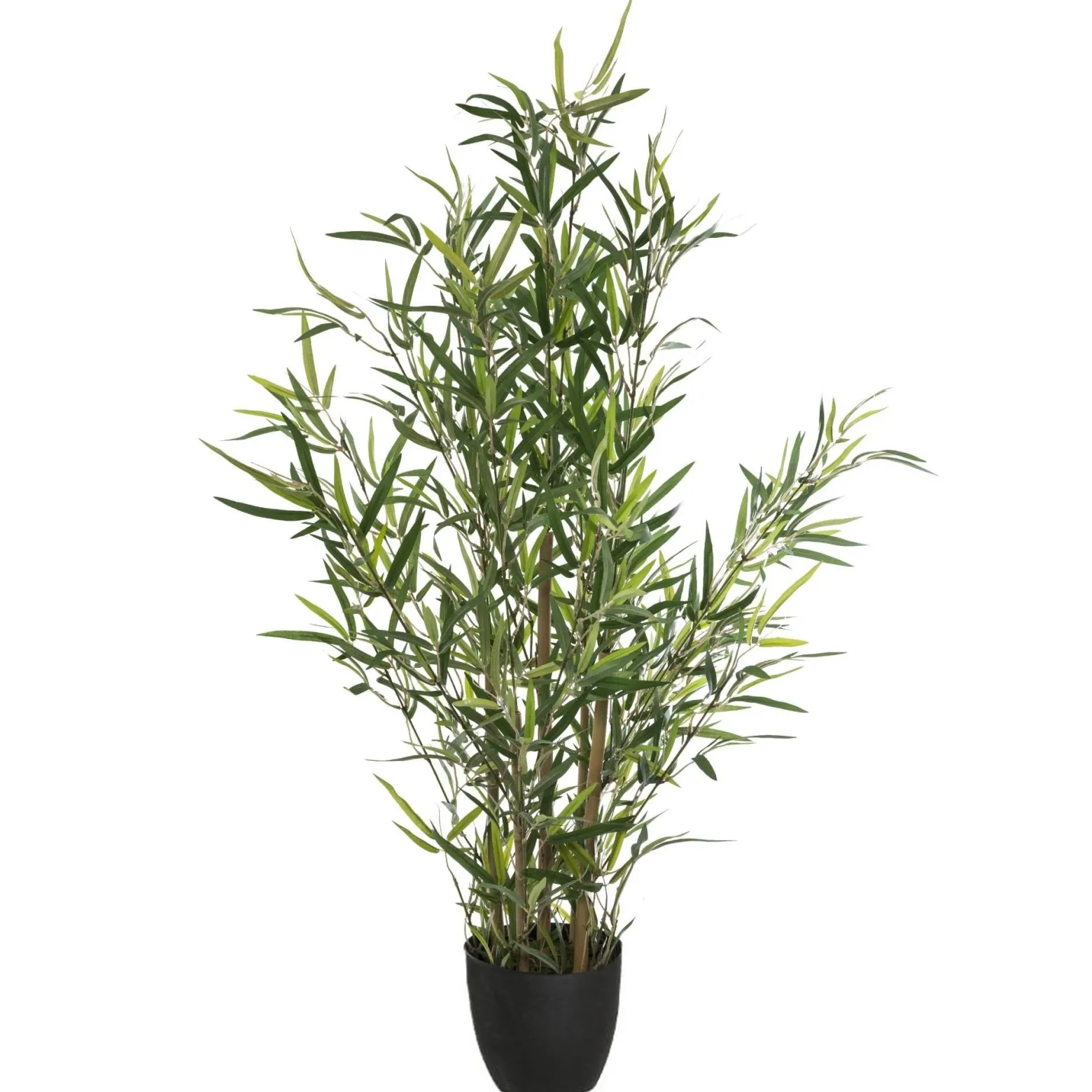 Sztuczne kwiaty w doniczce wysokie, drzewko bambus 90 cm