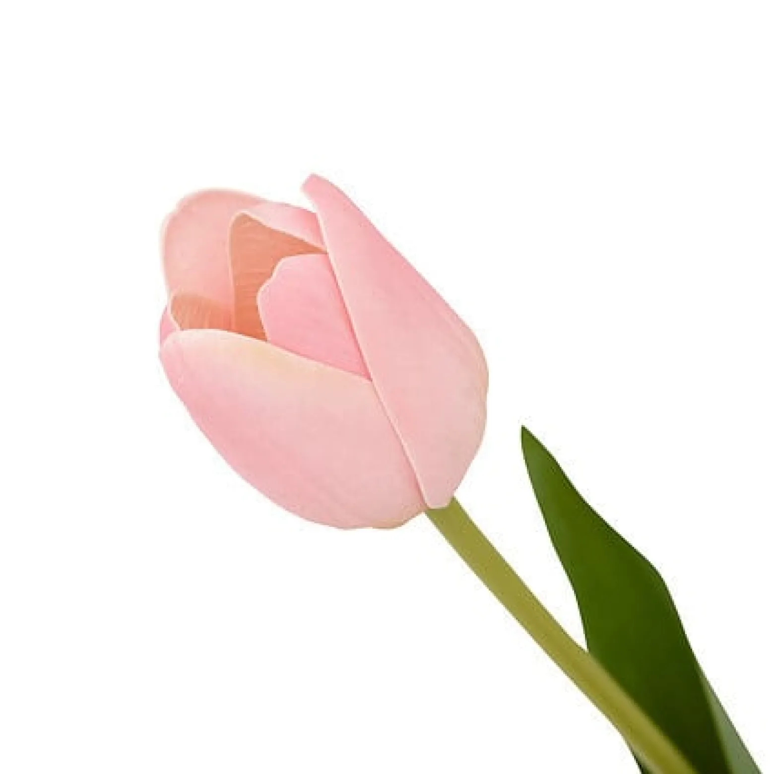 Sztuczny kwiat TULIPAN RÓŻOWY 48 cm wysokości z tworzywa