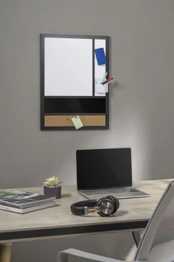 Tablica Magnetyczna Korkowa Combo Spacetronik 45x60 Uchwyt