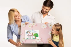 Tablica korkowa z nadrukiem organizer + pinezki Planer
