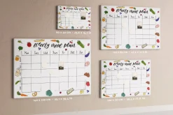 Tablica korkowa z nadrukiem planer + pinezki Organizer
