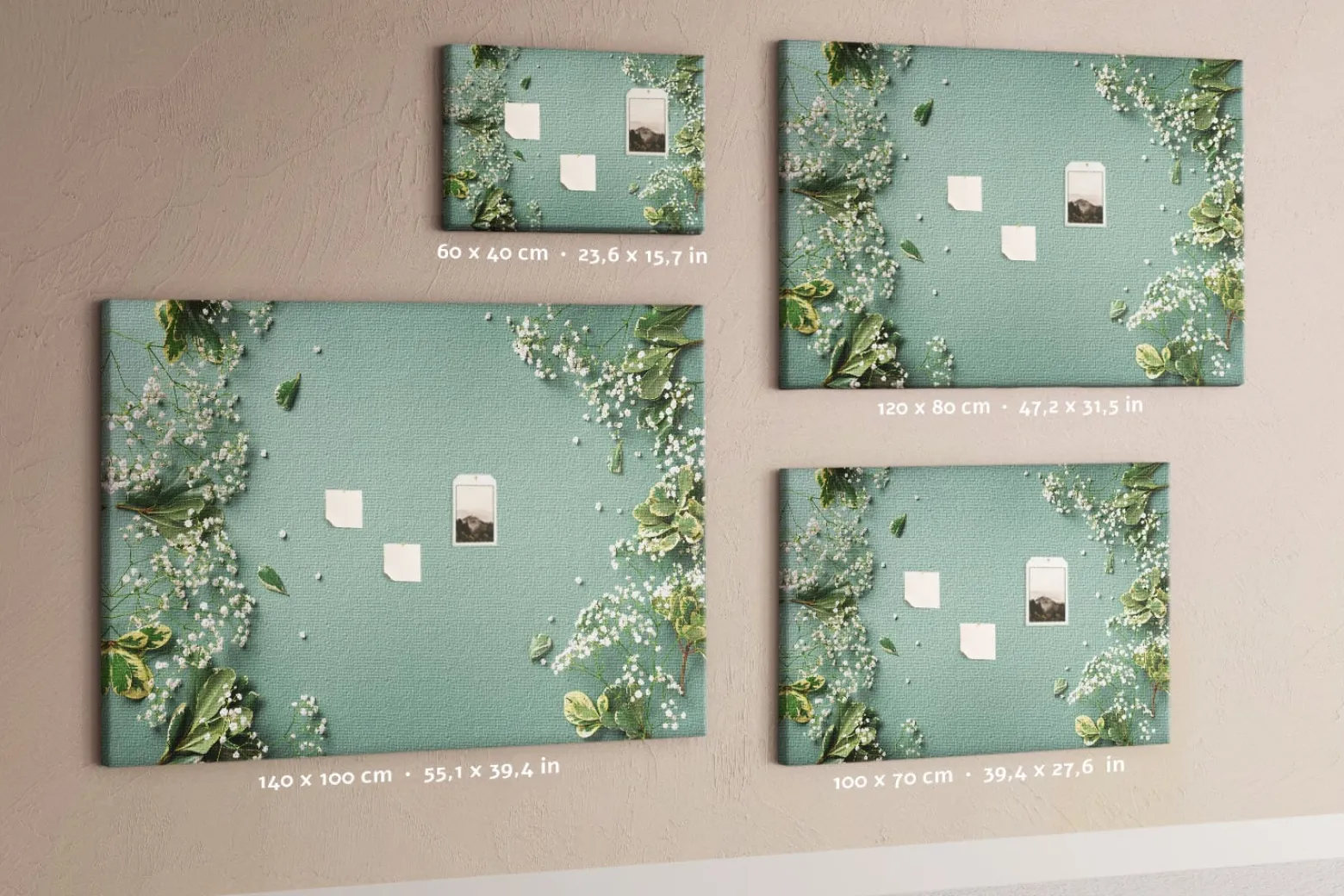 Tablica korkowa z nadrukiem planer + pinezki Organizer