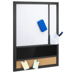 Tablica Magnetyczna Korkowa Combo Spacetronik 45x60 Uchwyt