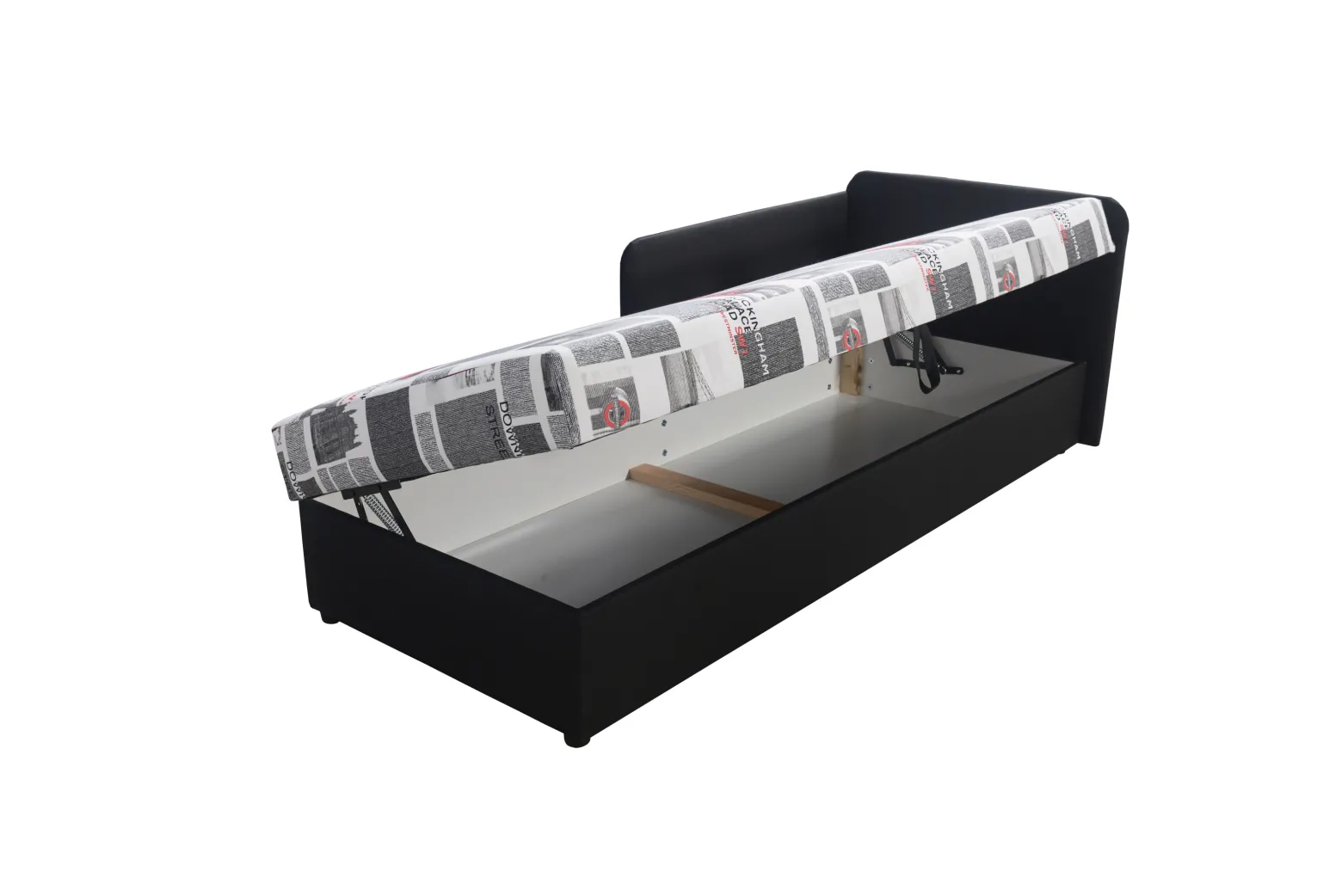Tapczan Polo 80x200 dla nastolatka Kronos 09 prawy