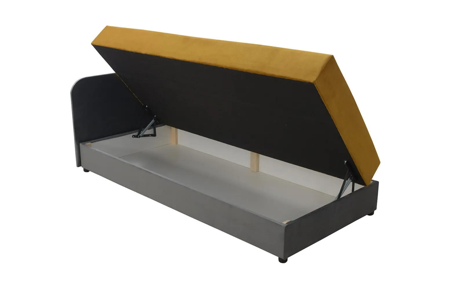 Tapczan Polo 90x200 dla nastolatka Kronos 07 prawy