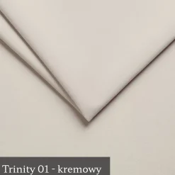 Tapicerowana garderoba Nela II z lustrem - kolor dąb artisan