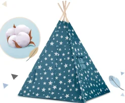Tipi namiot dla dzieci teepee lampki pokrowiec Nukido