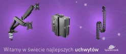 Uchwyt na cztery monitory VESA Spacetronik SPA-140