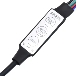 VidaXL Szafki z oświetleniem LED 3 szt.