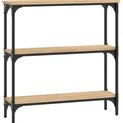 VidaXL Brąz 75 x 22.5 x 75 cm Materiał drewnopochodny