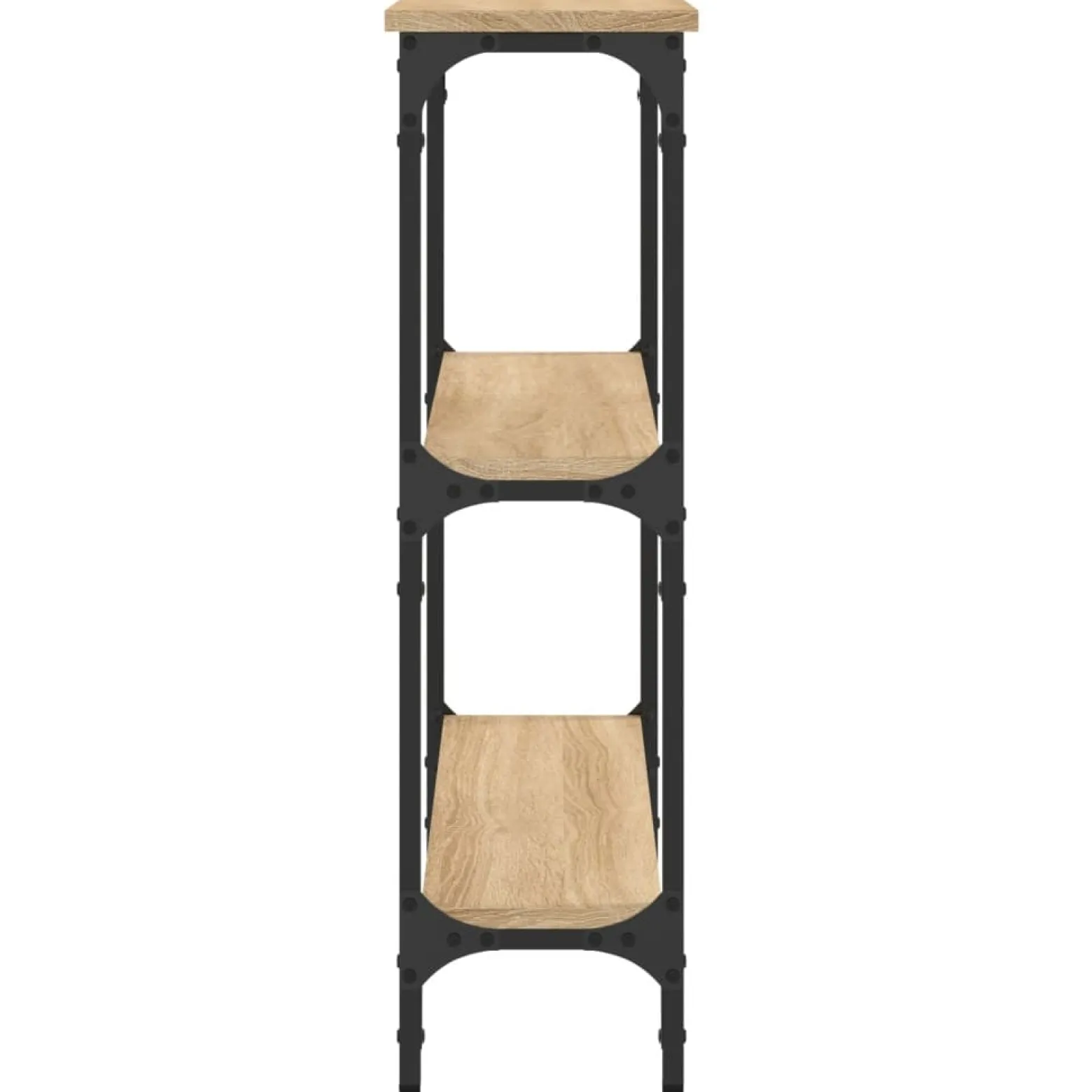 VidaXL Brąz 75 x 22.5 x 75 cm Materiał drewnopochodny