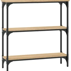 VidaXL Brąz 75 x 22.5 x 75 cm Materiał drewnopochodny