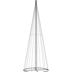VidaXL choinka stożkowa Wielokolorowe 500 x 160 cm