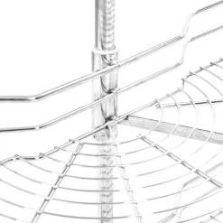 VidaXL Kosz druciany Srebrny 75 x 38 x 80 cm Metal