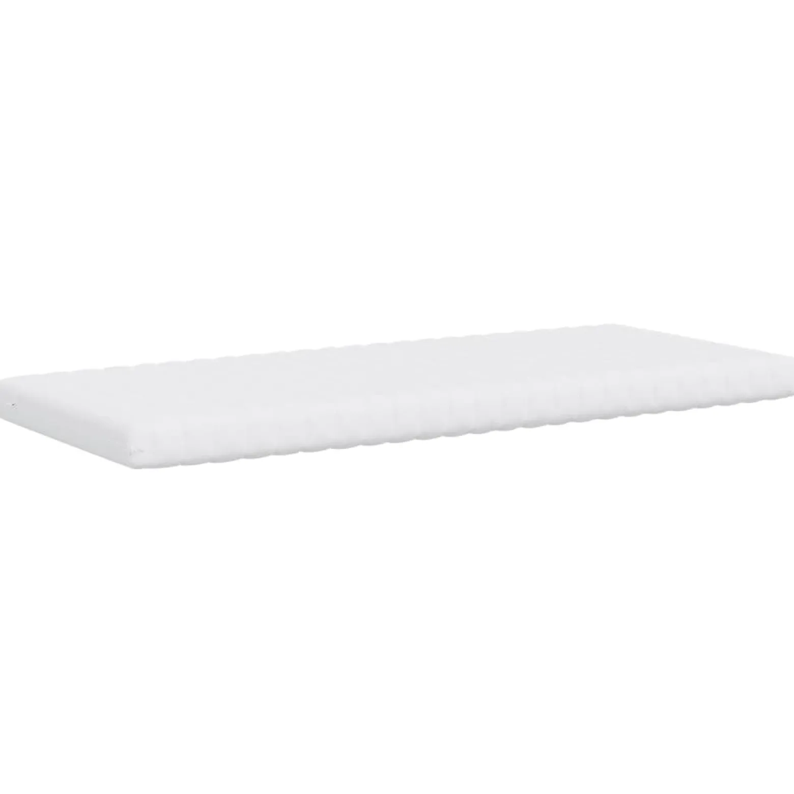 VidaXL Materace piankowe 2 szt. białe 100x200 cm