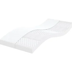 VidaXL Materace piankowe 2 szt. białe 100x200 cm