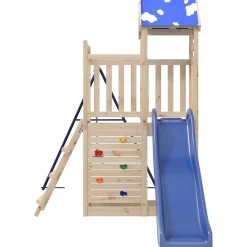 VidaXL ogrodowy plac zabaw Brąz Drewno sosnowe
