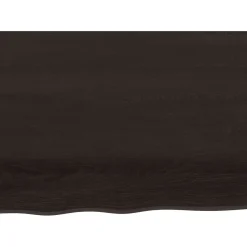 VidaXL Półka ciemnobrązowa 80x60x(2-4) cm