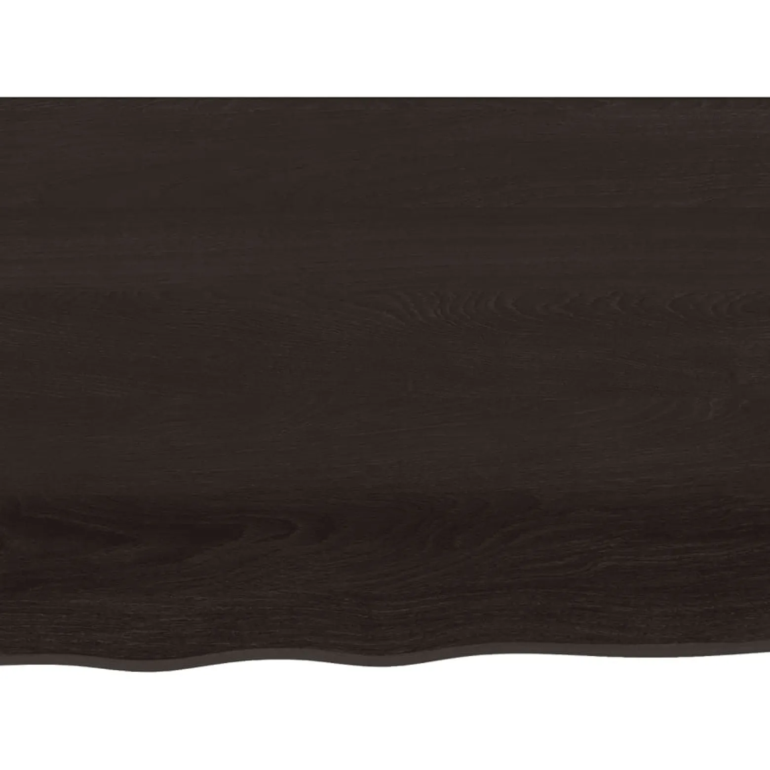 VidaXL Półka ciemnobrązowa 80x60x(2-4) cm