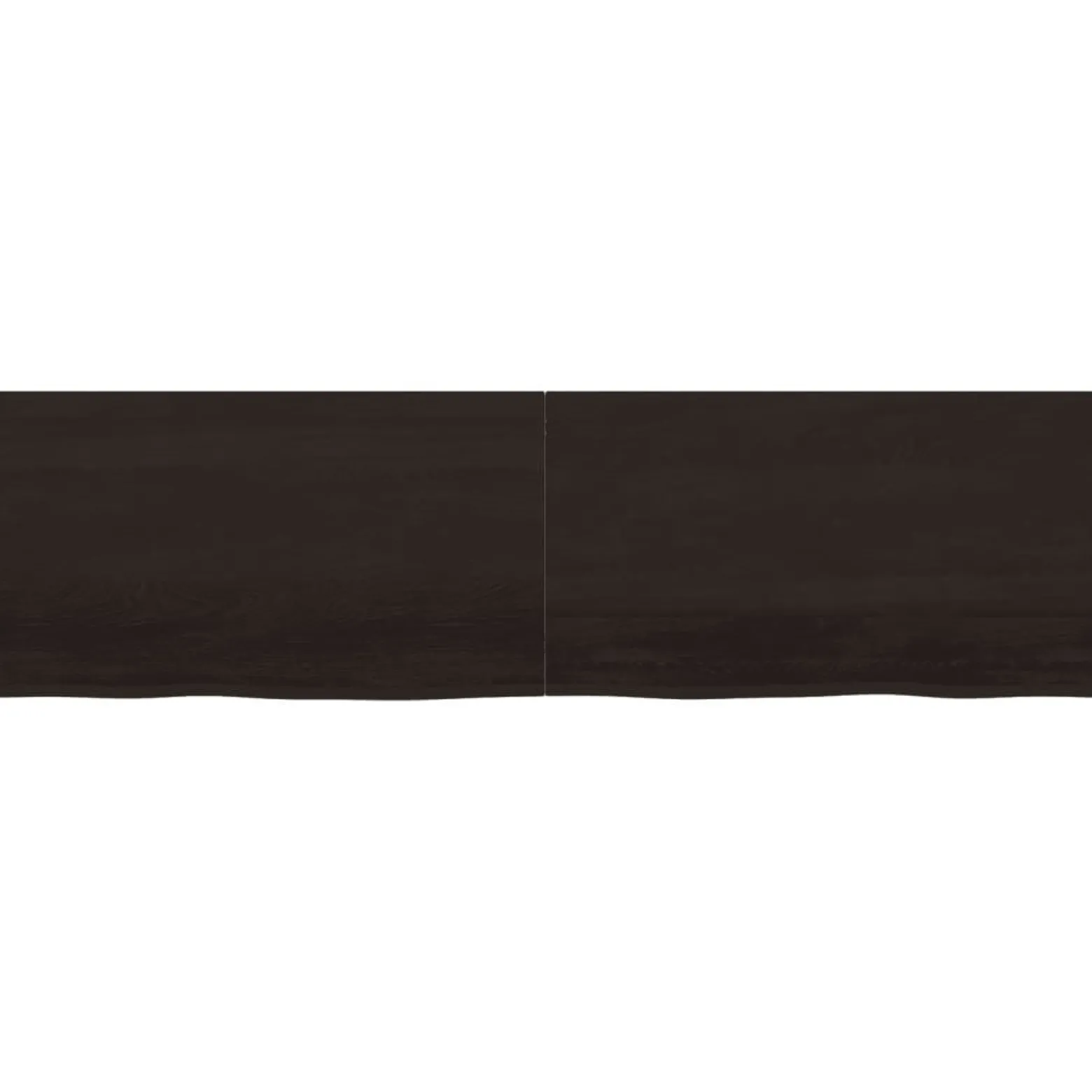 VidaXL Półka ciemnobrązowa 180x50x(2-6) cm wykończone