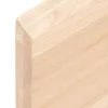VidaXL Półka 100x20x4 cm surowe