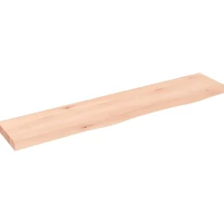 VidaXL Półka 100x20x4 cm surowe