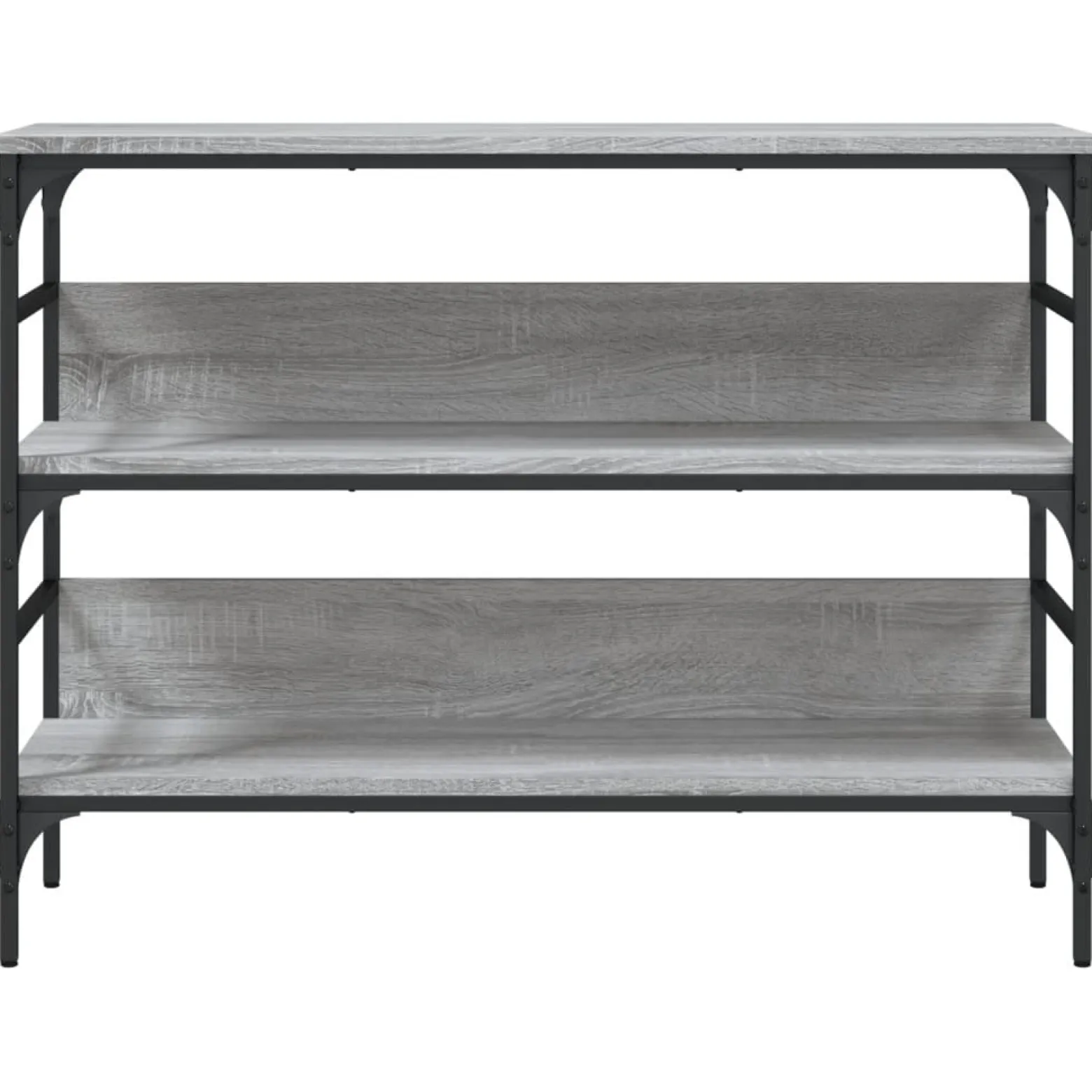 VidaXL Szary 100 x 32 x 75 cm Materiał drewnopochodny