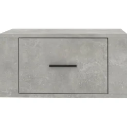 VidaXL Wisząca szafka nocna szarość betonu 50x36x25 cm