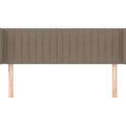 VidaXL Zagłówek uszak taupe
