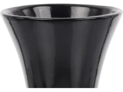 Wazon klepsydra ceramiczny 23 cm czarny
