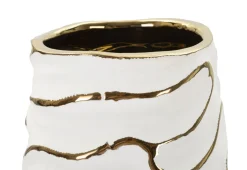 Wazon ceramiczny LIA, biały, Ø 14,5x39,5 cm