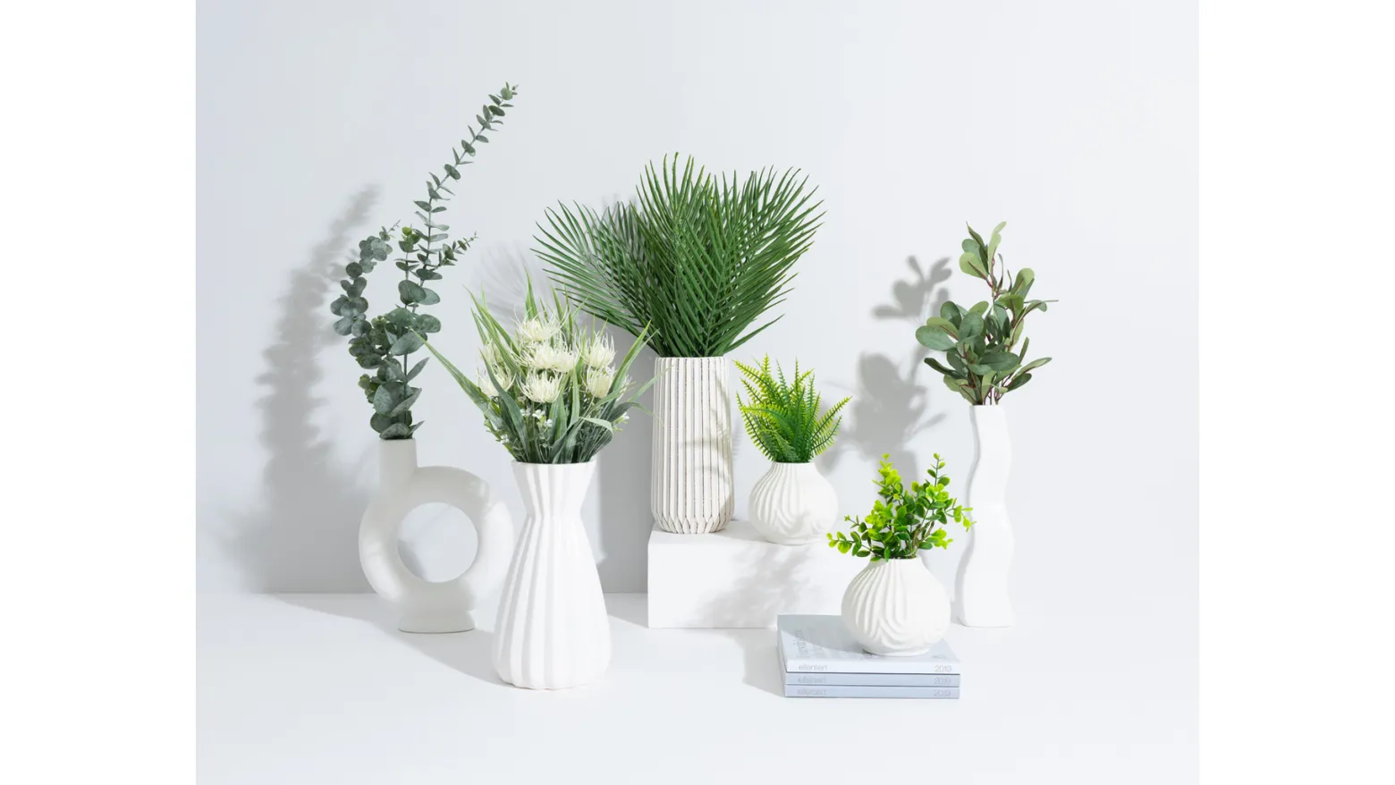 Wazon ceramiczny Toscania 24,5 cm biały