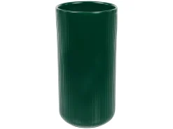 Wazon cylinder ceramiczny 31 cm zielony
