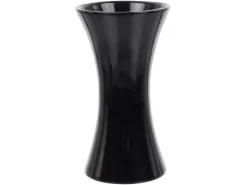 Wazon klepsydra ceramiczny 23 cm czarny