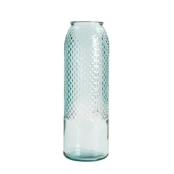 Wazon MIKKA transparentny ze szkła z recyklingu 45 cm HOMLA