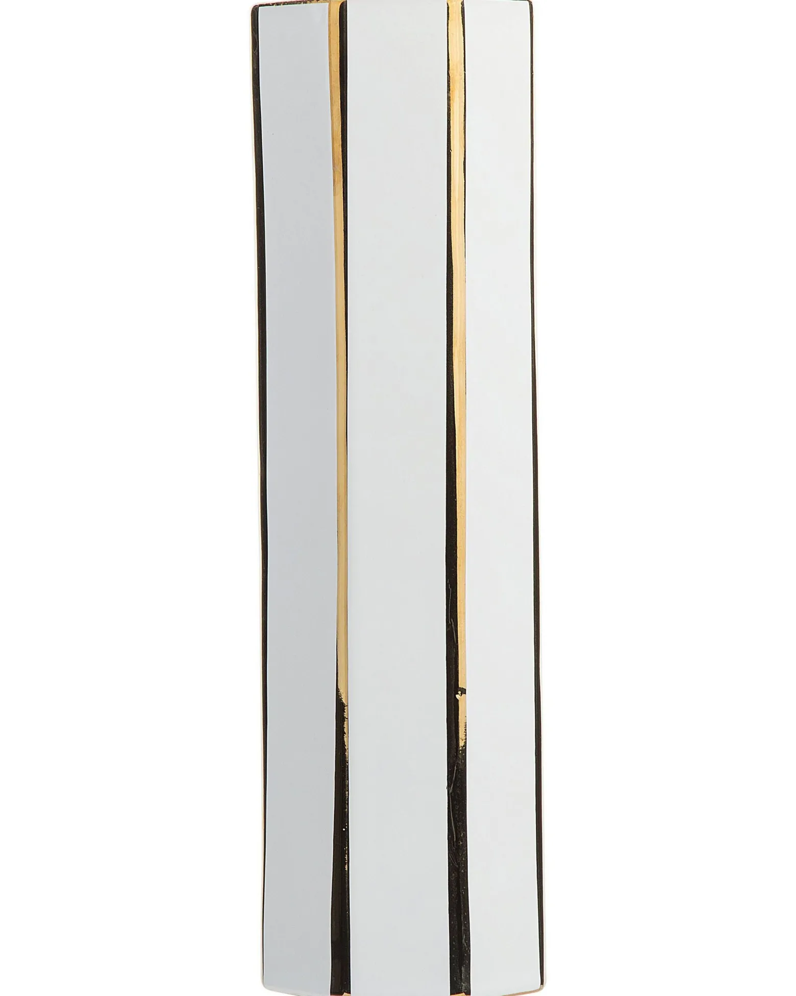 Wazon na kwiaty 40 cm ceramiczny biały