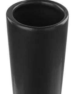 Wazon na kwiaty minimalistyczny czarny