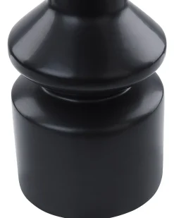 Wazon na kwiaty minimalistyczny czarny
