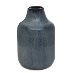 Wazon RUFUS ceramiczny granatowy 13x13x22 cm HOMLA