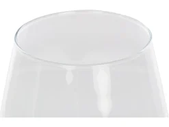 Wazon szklany 30 cm transparentny
