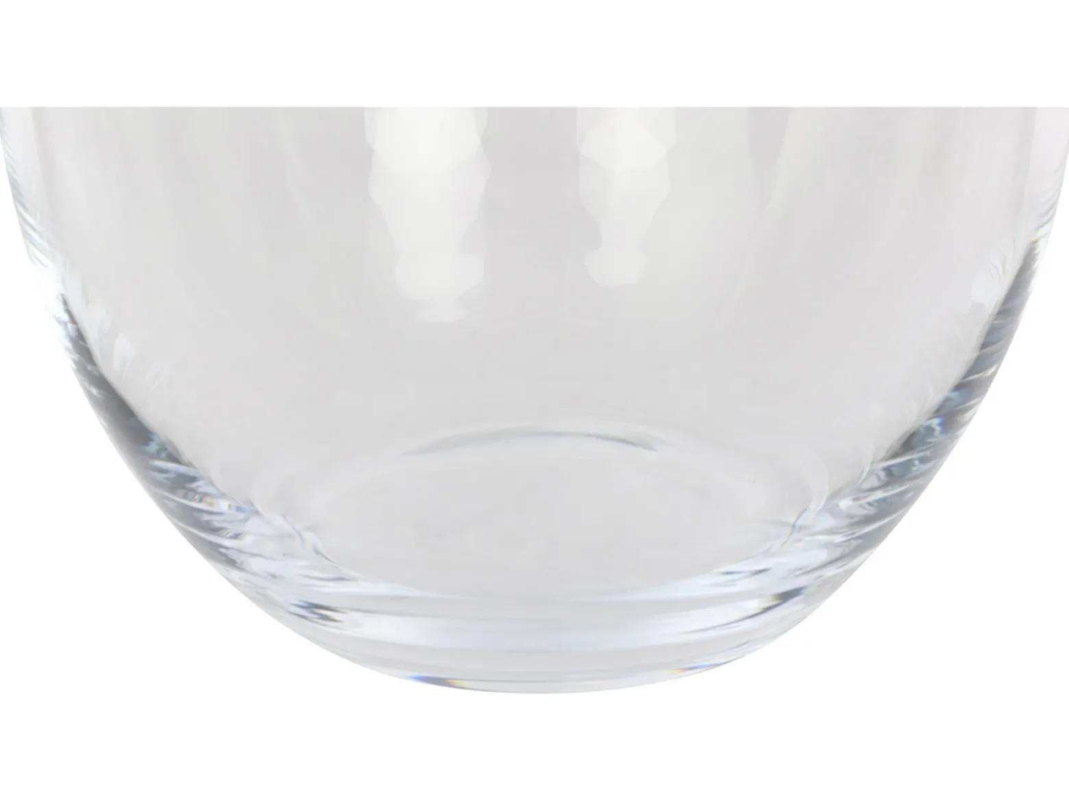 Wazon szklany 30 cm transparentny