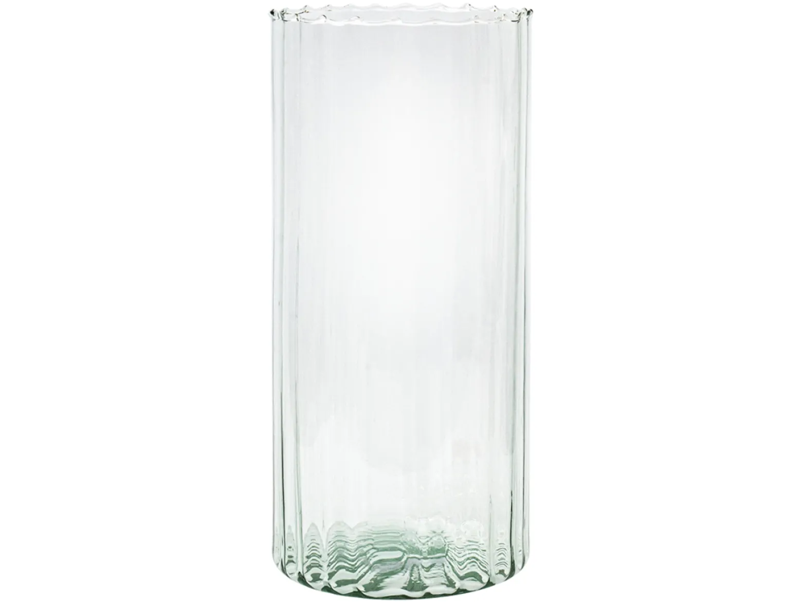 Wazon szklany 30 cm transparentny