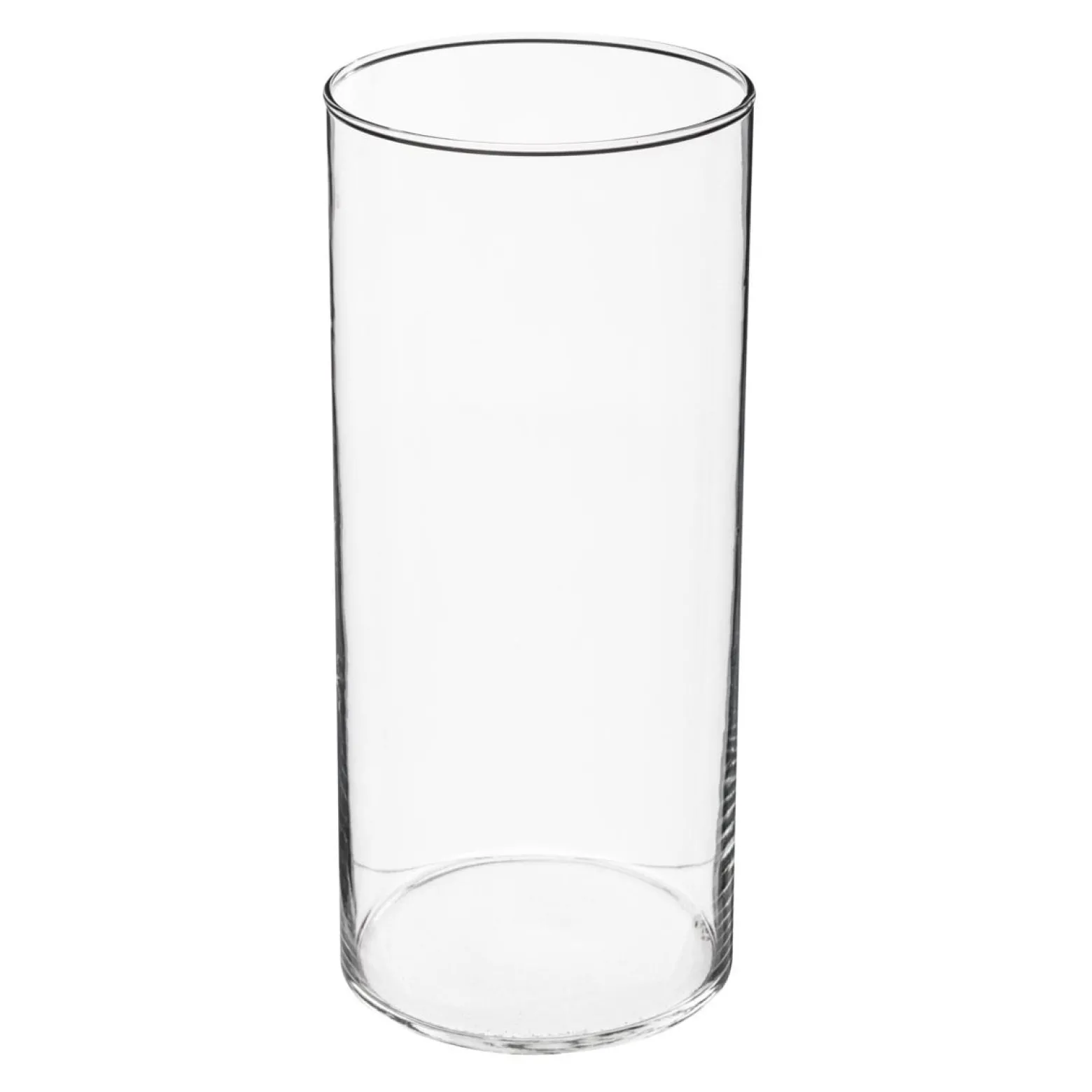 Wazon szklany CYLINDER, 30 cm