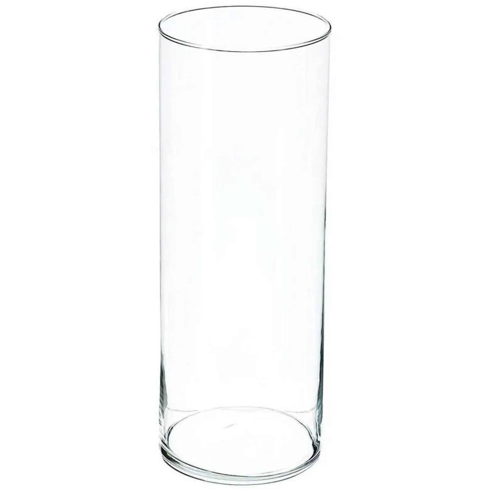Wazon szklany CYLINDER, 40 cm