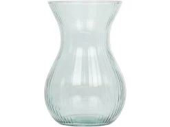 Wazon szklany Lyra 18 cm zielony