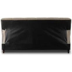 Wersalka Sofa Kanapa Rozkładana z Funkcją Spania Dwuosobowa Beżowa LIMA